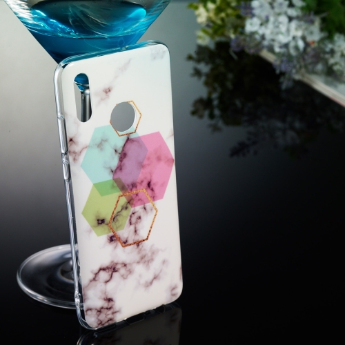 

Marble Pattern Soft TPU Case for Huawei Honor 10 Lite