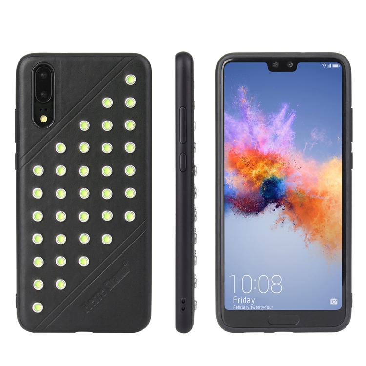 

Star Series Retro Crazy Horse Texture PU Leather Case for Huawei P20 (Black)