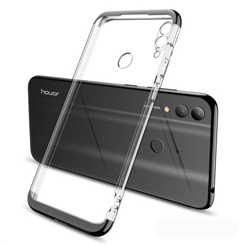 

GKK Electroplating Transparent Case for Huawei Honor 8C (Black)