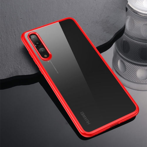 

TOTUDESIGN Ultra-thin TPU + PC + Mirror Case for Huawei P20 Pro (Red)