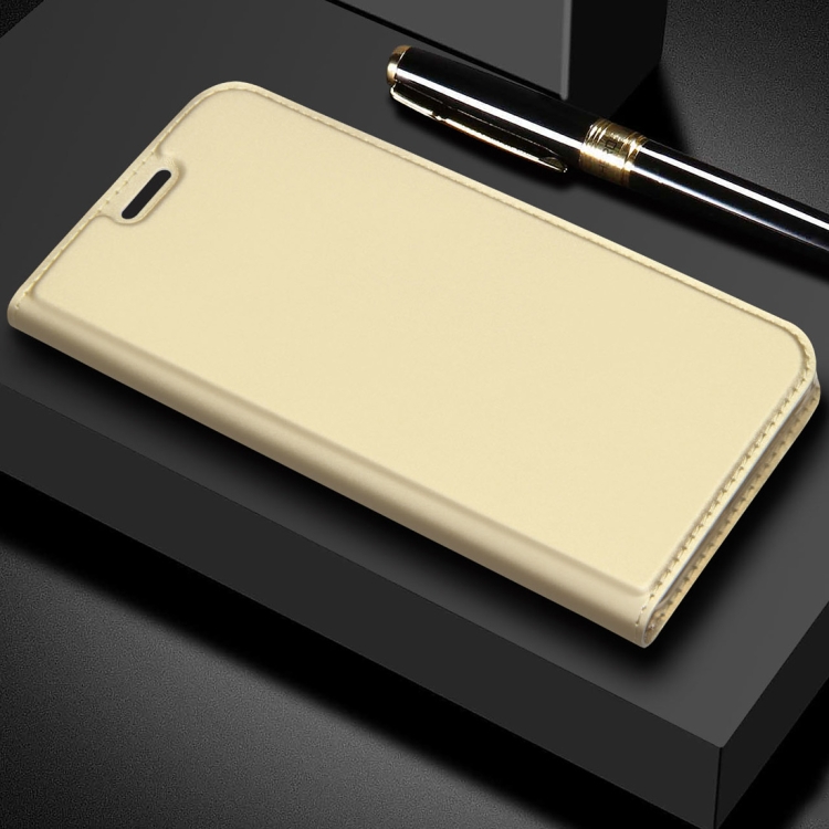 

DZGOGO ISKIN Series Slight Frosted PU+ TPU Case for Huawei Mate 20 Lite (Gold)