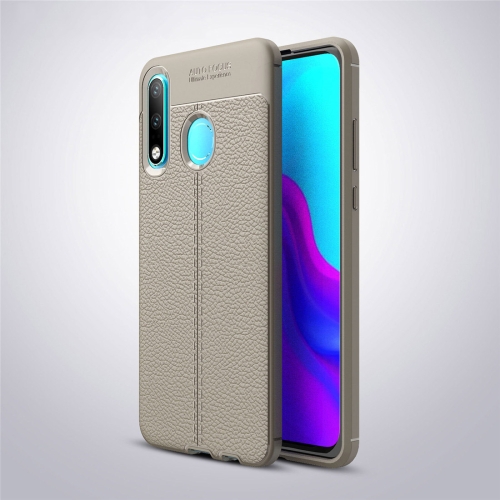 

Litchi Texture TPU Shockproof Case for Huawei P30 Lite (Grey)