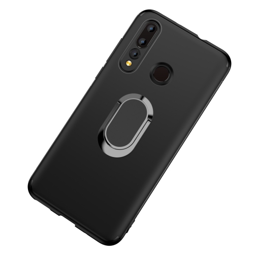 

Shockproof TPU Full Protective Case for Huawei Nova 4, with 360 Degree Rotation Holder (Black)