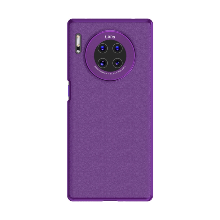 

For Huawei Mate 30 Pro TOTUDESIGN King Series Shockproof Full Coverage Metal + PC Protective Case(Purple)