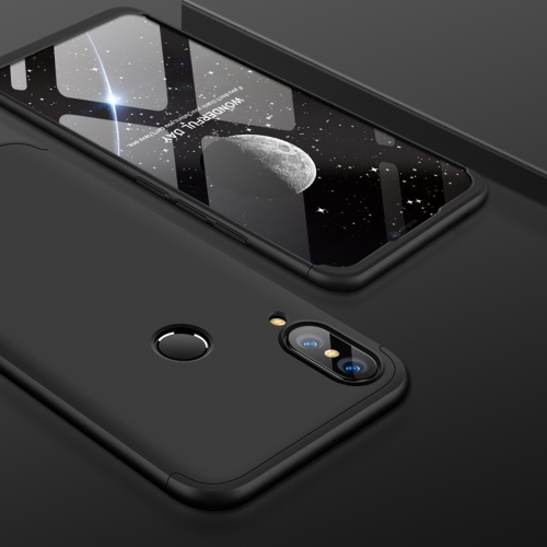 

GKK Three Stage Splicing Full Coverage PC Case for Huawei Nova 3 (Black)