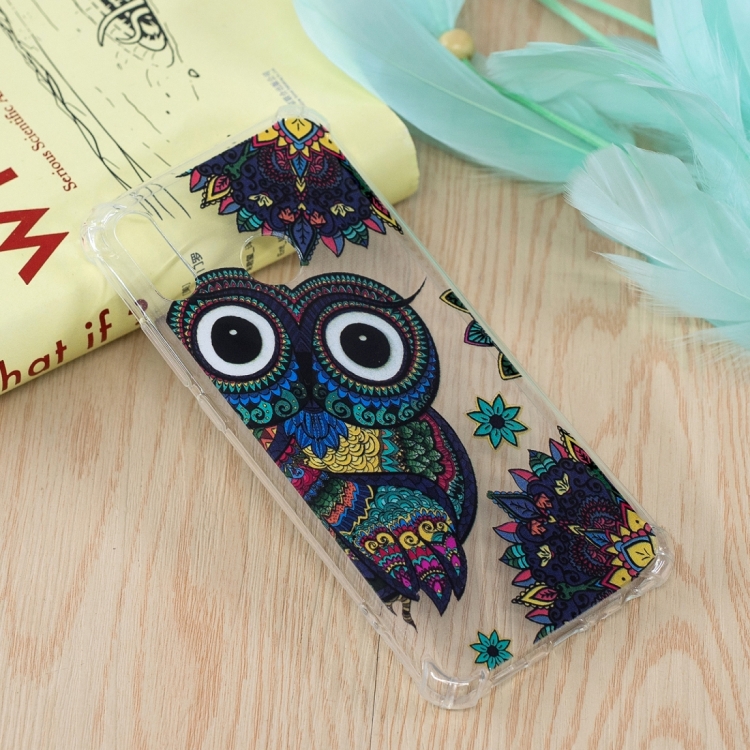 

Owl Pandas Pattern Oil Embossed TPU Case for Huawei Y9 (2019) / Enjoy 9 Plus