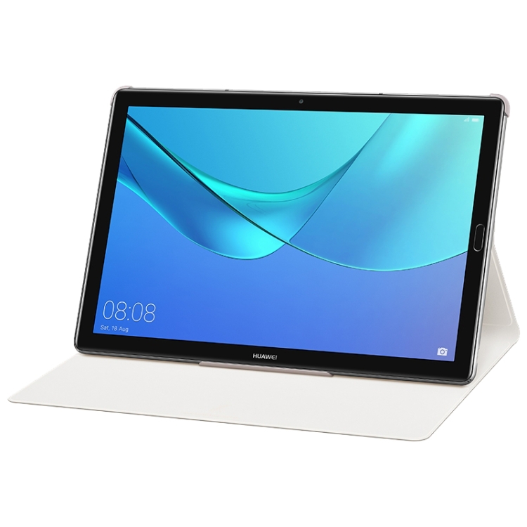 

Horizontal Flip PU Leather Protective Case for Huawei MediaPad M5 10.8 inch, with Holder (Khaki)