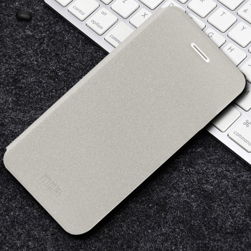 

MOFI for Huawei P20 Lite Frosted Texture Shockproof Horizontal Flip Leather Case with Holder(Gray)