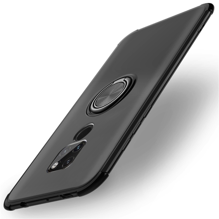 

Shockproof TPU Protective Case for Huawei Mate 20, with Holder (Black)