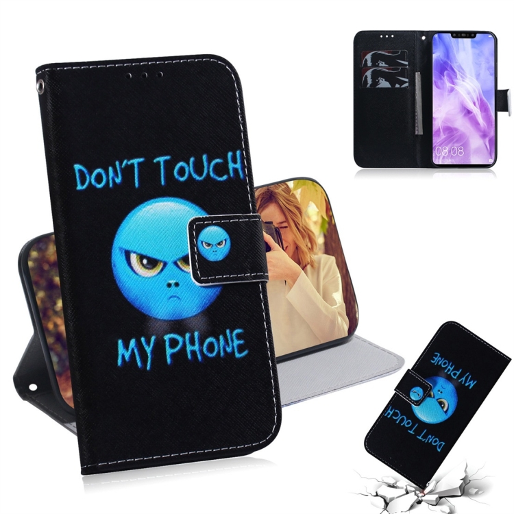 

Anger Pattern Coloured Drawing Horizontal Flip Leather Case for Huawei Nova 3, with Holder & Card Slots & Wallet