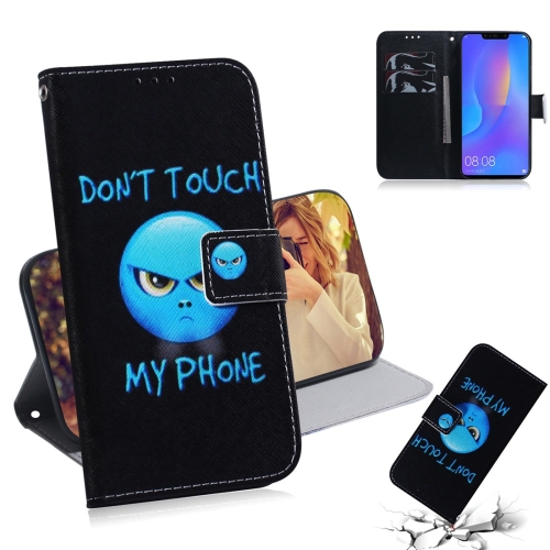 

Anger Pattern Coloured Drawing Horizontal Flip Leather Case for Huawei P Smart+ 2019 / Nova 3i, with Holder & Card Slots & Wallet