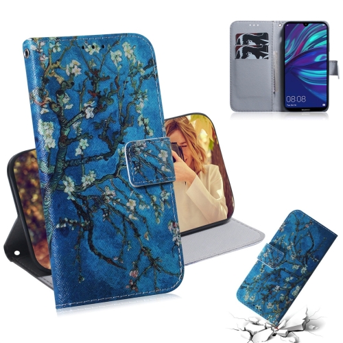 

Apricot Flower Pattern Coloured Drawing Horizontal Flip Leather Case for Huawei Y7 Prime (2019) / Y7 Pro (2019) / Enjoy 9, with Holder & Card Slots & Wallet
