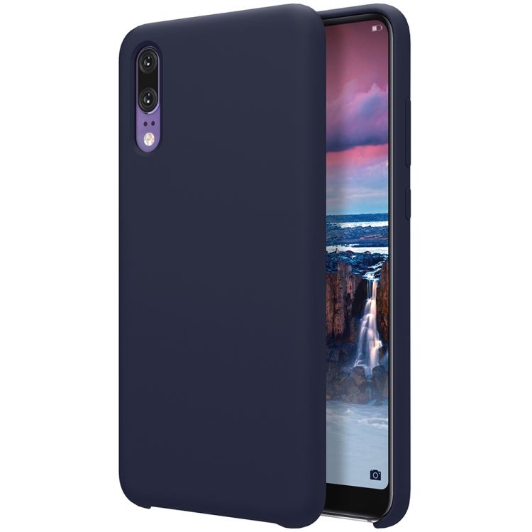

NILLKIN Liquid Silicone Shockproof Soft Case for Huawei P20(Blue)