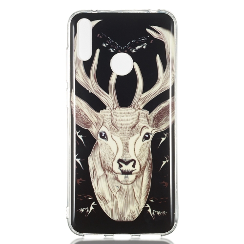 

Deer Pattern Noctilucent TPU Soft Case for Huawei Y7 Pro(2019)