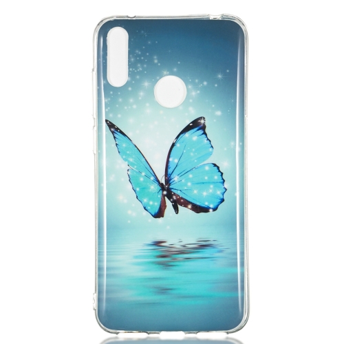 

Butterfly Pattern Noctilucent TPU Soft Case for Huawei Y7 Pro(2019)