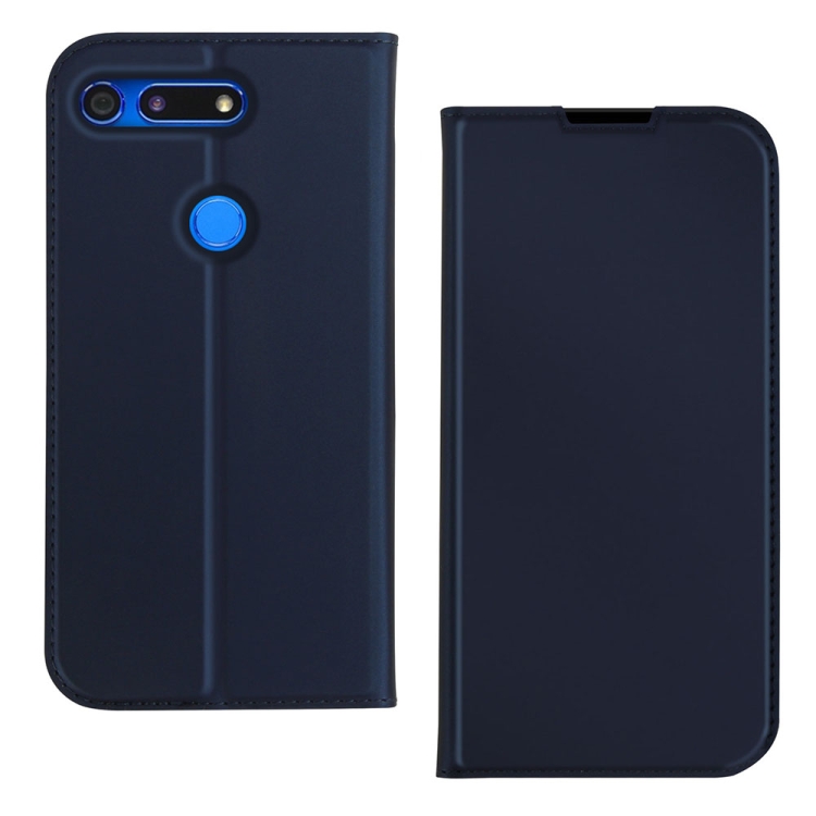 

DZGOGO ISKIN Series Slight Frosted PU+ TPU Case for Huawei Honor View 20 (Blue)