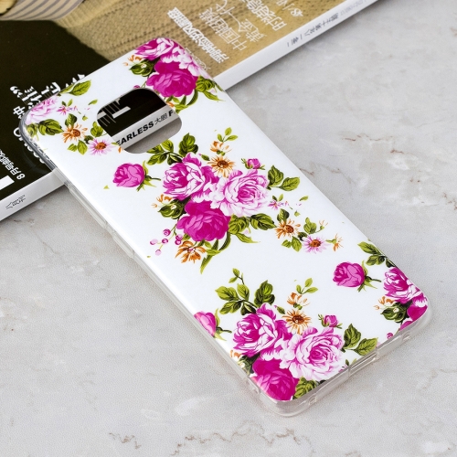 

Luminous Rosa Multiflora Flower Pattern Shockproof TPU Protective Case for Huawei Mate 20 Pro