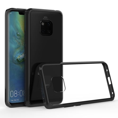 

Scratchproof TPU + Acrylic Protective Case for Huawei Mate 20 Pro(Black)
