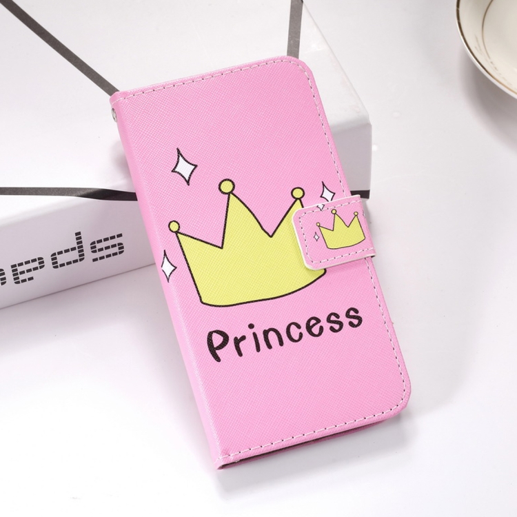 

Crown Pattern Colored Drawing Horizontal Flip Leather Case for Huawei P30 Pro, with Holder & Card Slots & Wallet & Lanyard