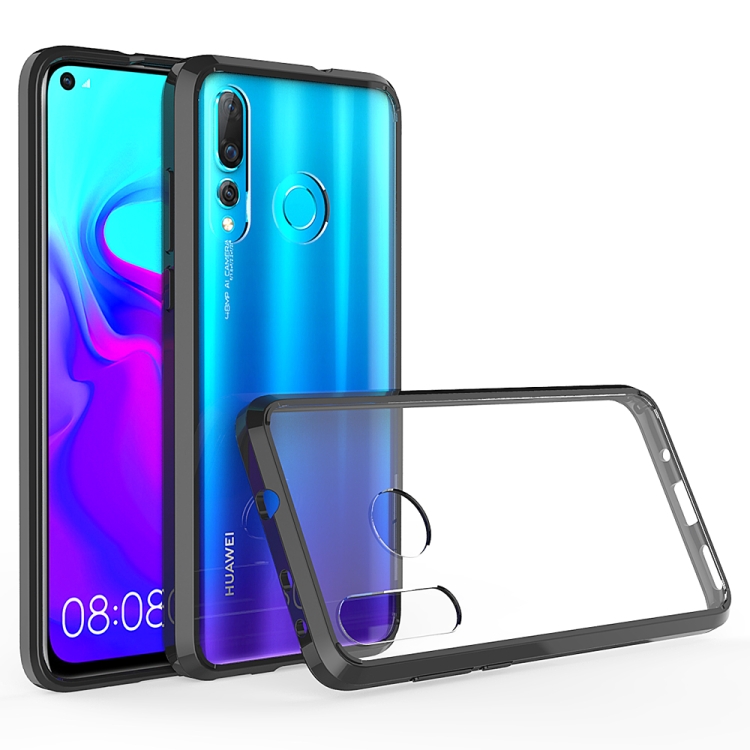 

Scratchproof TPU + Acrylic Protective Case for Huawei Nova 4(Black)