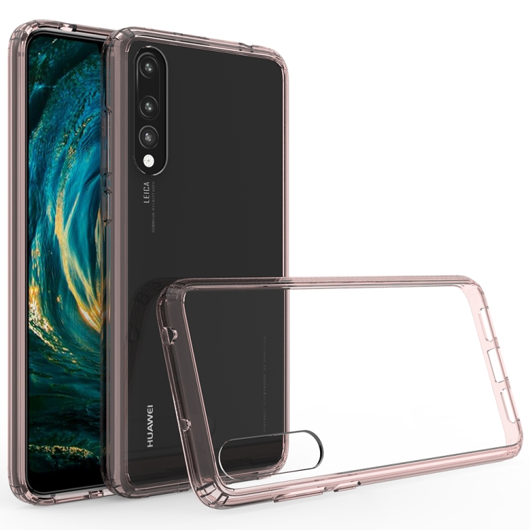 

Scratchproof TPU + Acrylic Protective Case for Huawei P20 Pro(Pink)