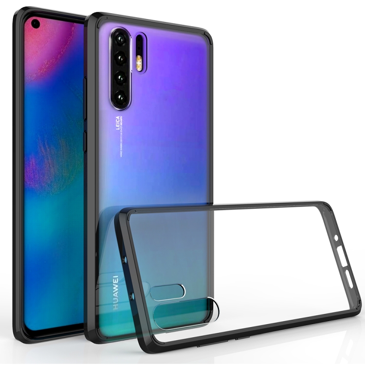 

Scratchproof TPU + Acrylic Protective Case for Huawei P30 Pro(Black)