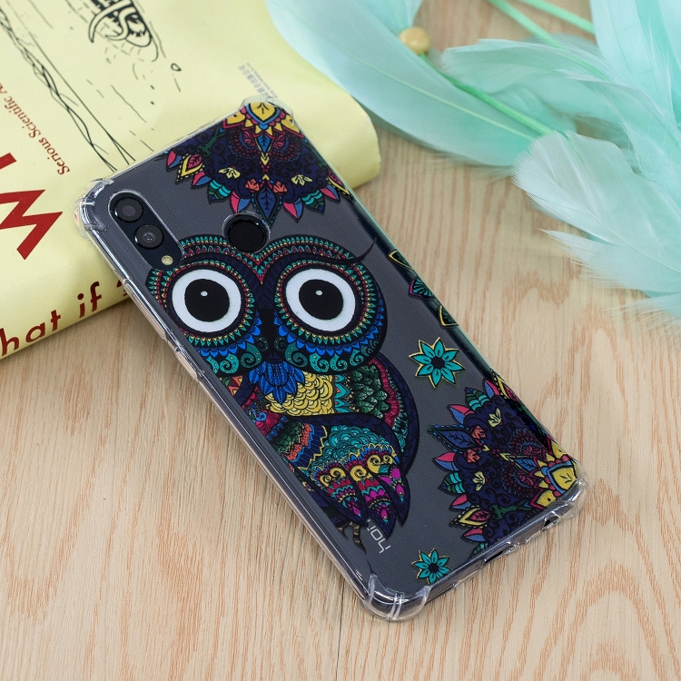 

Owl Pattern Oil Embossed TPU Case for Huawei Honor 10 Lite / P Smart (2019)