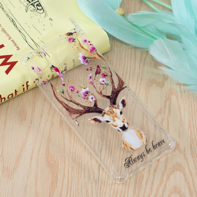 

Letter Elk Pattern Oil Embossed TPU Case for Huawei P30 Pro