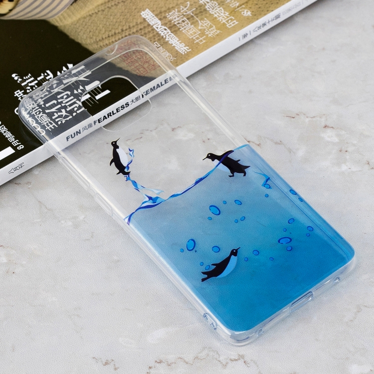 

Penguin Pattern Transparent Clear TPU Case for Huawei Mate 20 Pro