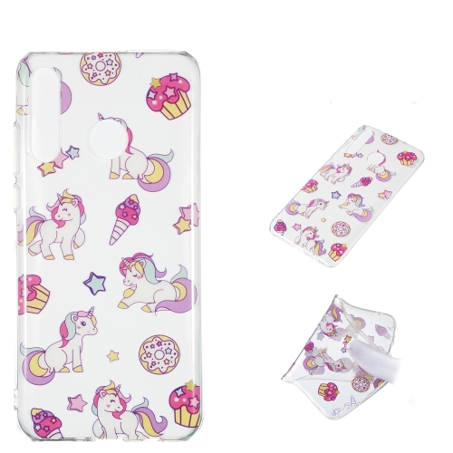 

Unicorn Pattern Highly Transparent TPU Protective Case for Huawei P30 Lite