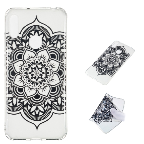 

Datura Noir Pattern Highly Transparent TPU Protective Case for Huawei Y6 Pro (2019)