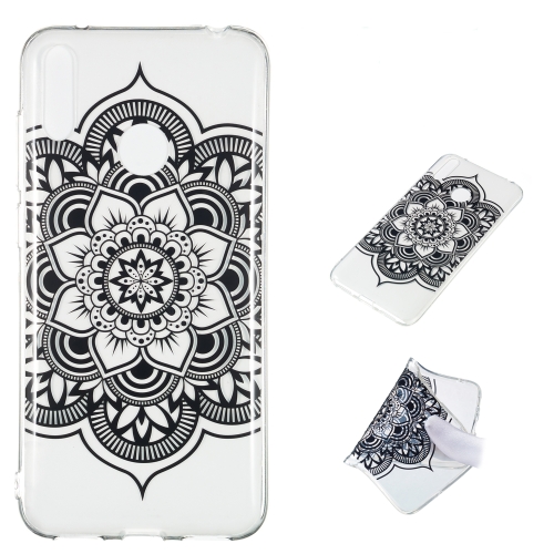 

Datura Noir Pattern Highly Transparent TPU Protective Case for Huawei Y7 Pro (2019)