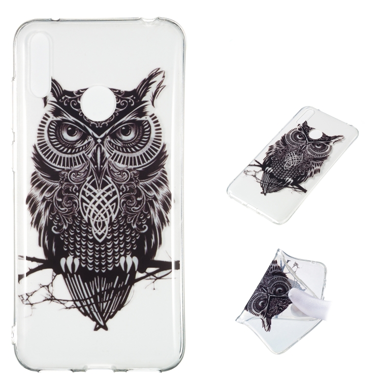 

Owl Pattern Highly Transparent TPU Protective Case for Huawei Y7 Pro (2019)