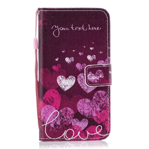 

Letter Heart Pattern Horizontal Flip Leather Case for Huawei P30 Lite, with Holder & Card Slots & Wallet