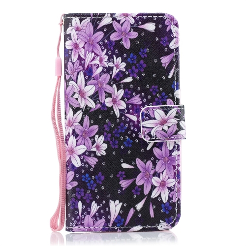 

Lily Pattern Horizontal Flip Leather Case for Huawei Y6 Pro (2019), with Holder & Card Slots & Wallet