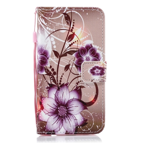 

Lotus Pattern Horizontal Flip Leather Case for Huawei Y7 (2019), with Holder & Card Slots & Wallet