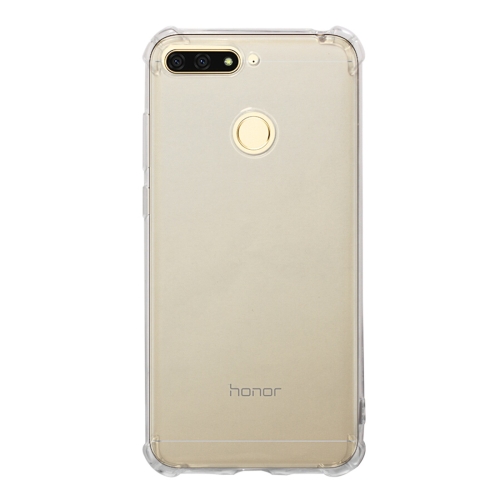 

Shockproof TPU Protective Case for Huawei Honor 7A / Enjoy 8e / Y6 (2018) (Transparent)