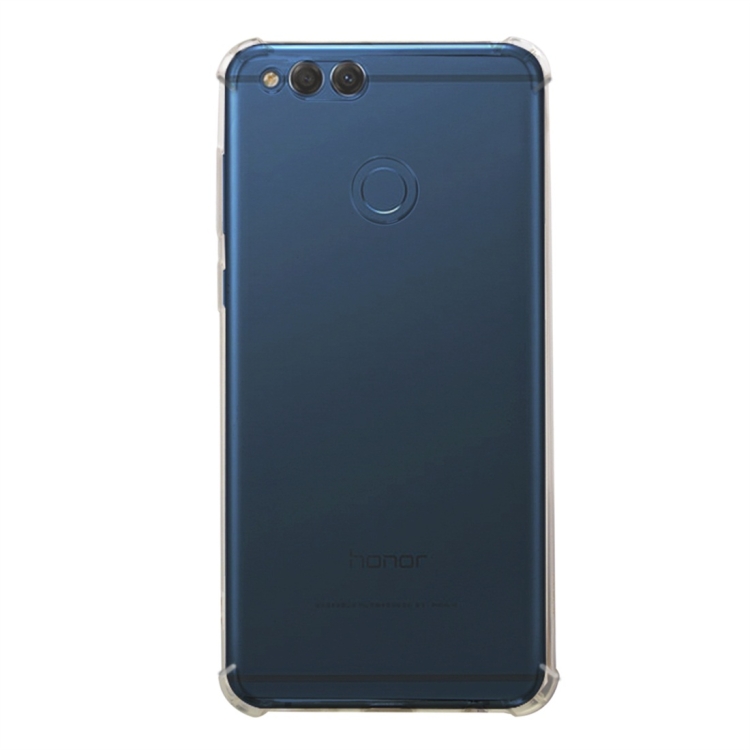 

Shockproof TPU Protective Case for Huawei Honor 7X (Transparent)