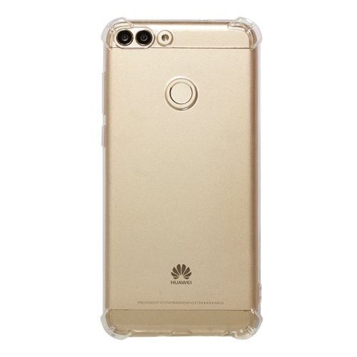 

Shockproof TPU Protective Case for Huawei P Smart / Enjoy 7S (Transparent)