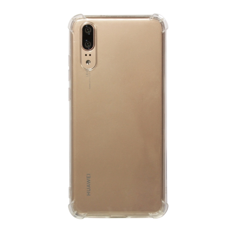 

Shockproof TPU Protective Case for Huawei P20 (Transparent)