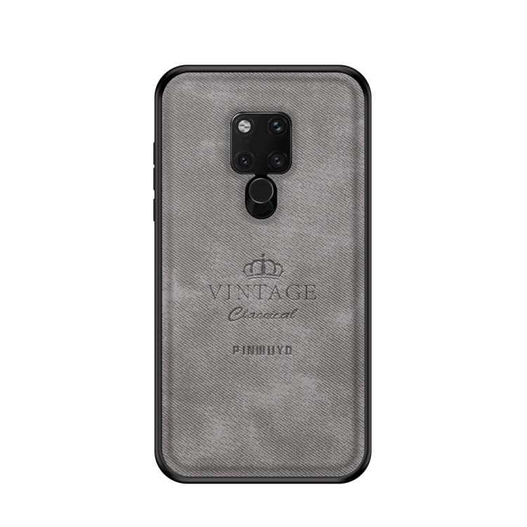

PINWUYO Anti-wrestling Waterproof Full Coverage PC Case for Huawei Mate 20 X(Grey)