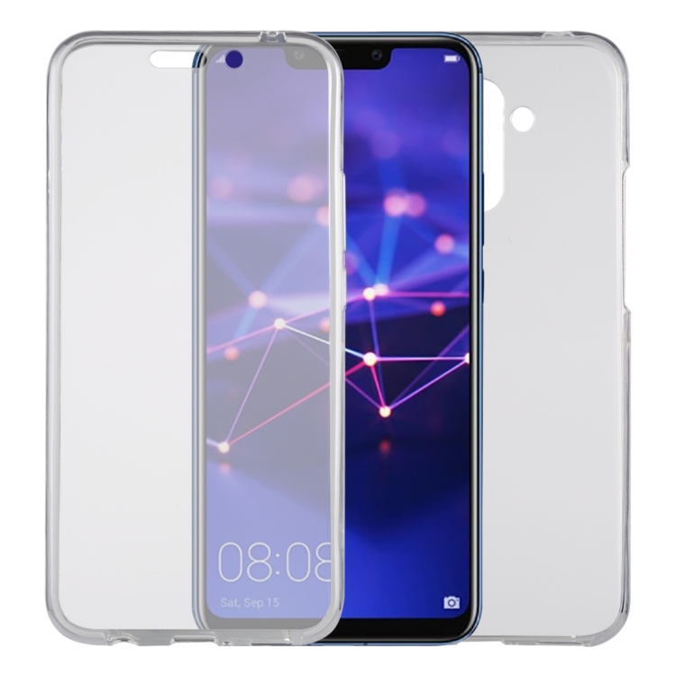 

Ultra-thin Double-sided Full Coverage Transparent TPU Protective Case for Huawei Mate 20 Lite