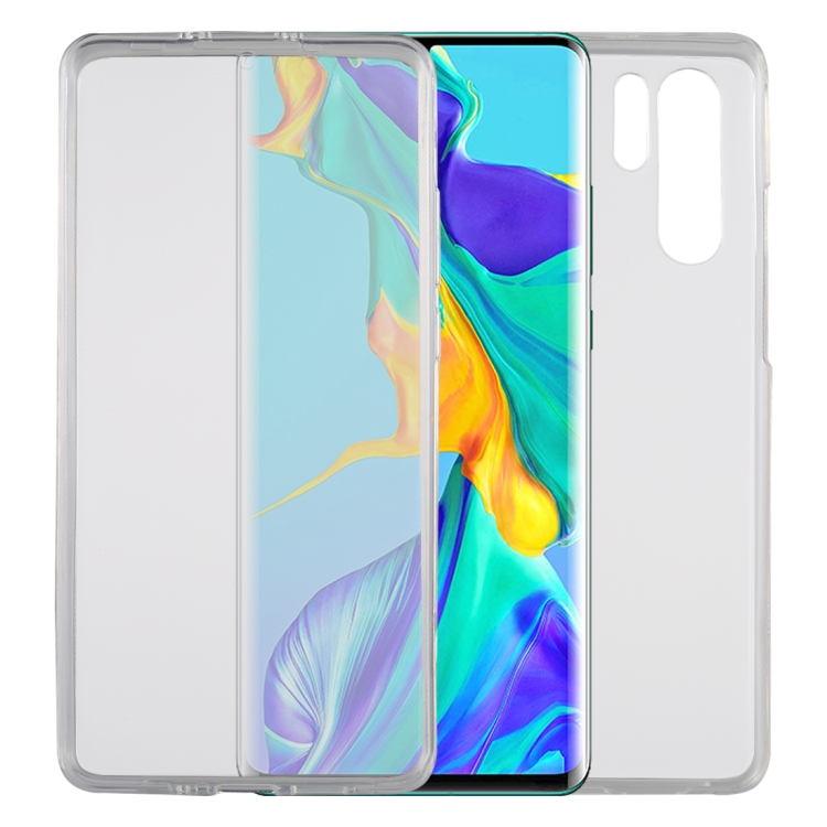 

Ultra-thin Double-sided Full Coverage Transparent TPU Protective Case for Huawei P30 Pro