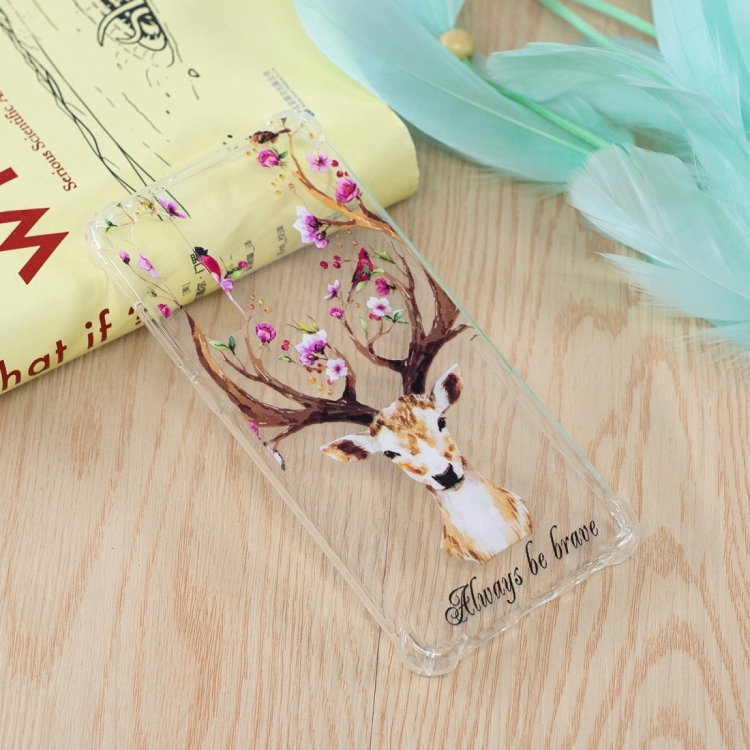 

Letter Elk Pattern Oil Embossed TPU Case for Huawei P30