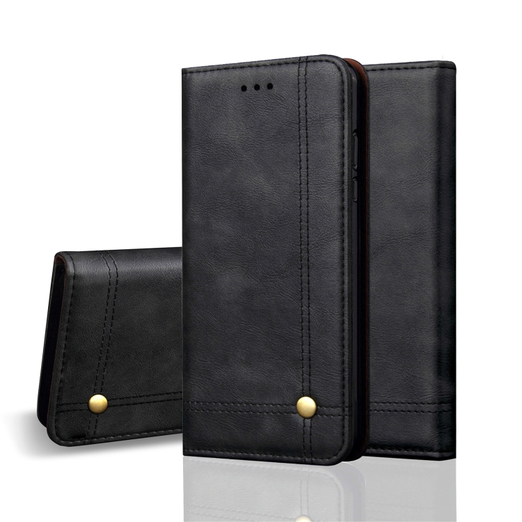 

Casual Style Retro Crazy Horse Texture Horizontal Flip Leather Case for Huawei Mate 20, with Card Slots & Holder & Wallet (Black)