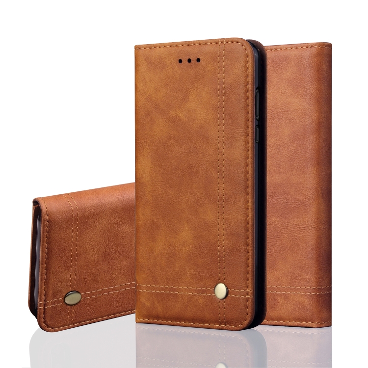 

Casual Style Retro Crazy Horse Texture Horizontal Flip Leather Case for Huawei Mate 20, with Card Slots & Holder & Wallet (Brown)