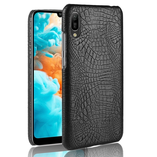 

Shockproof Crocodile Texture PC + PU Case for Huawei Y6 Pro (2019) (Black)