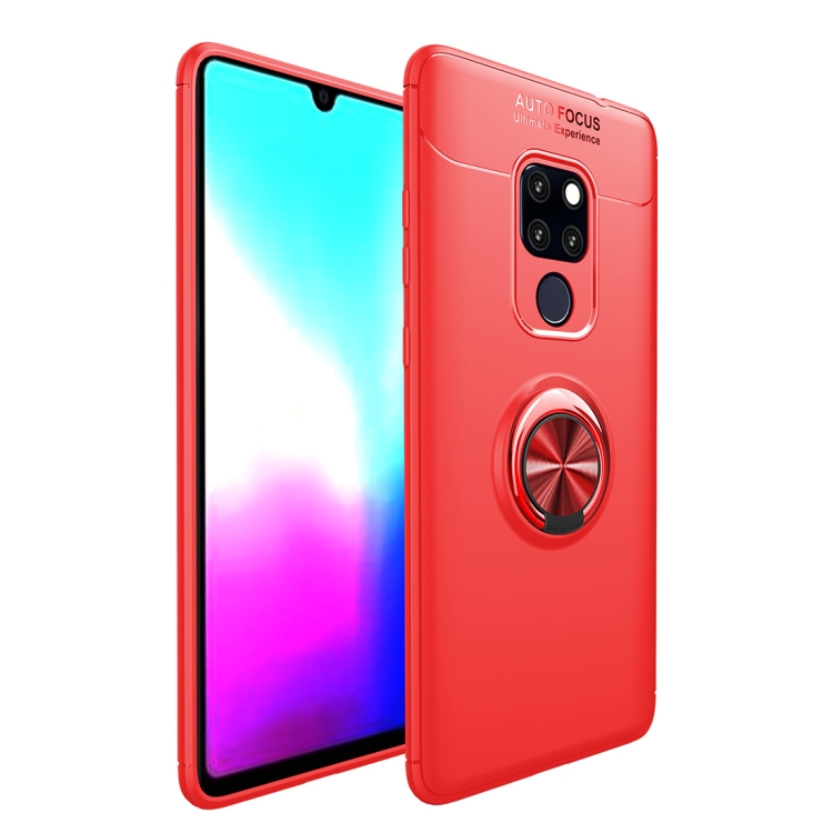 

Shockproof TPU Case for Huawei Mate 20, with Holder (Red)