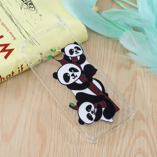 

Three Pandas Pattern Oil Embossed TPU Case for Huawei Honor 8A
