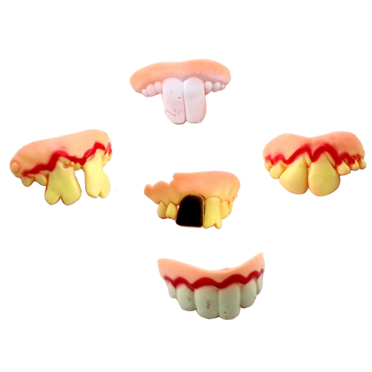 SUNSKY , 5 PCS Halloween Prank Funny Various Modelling